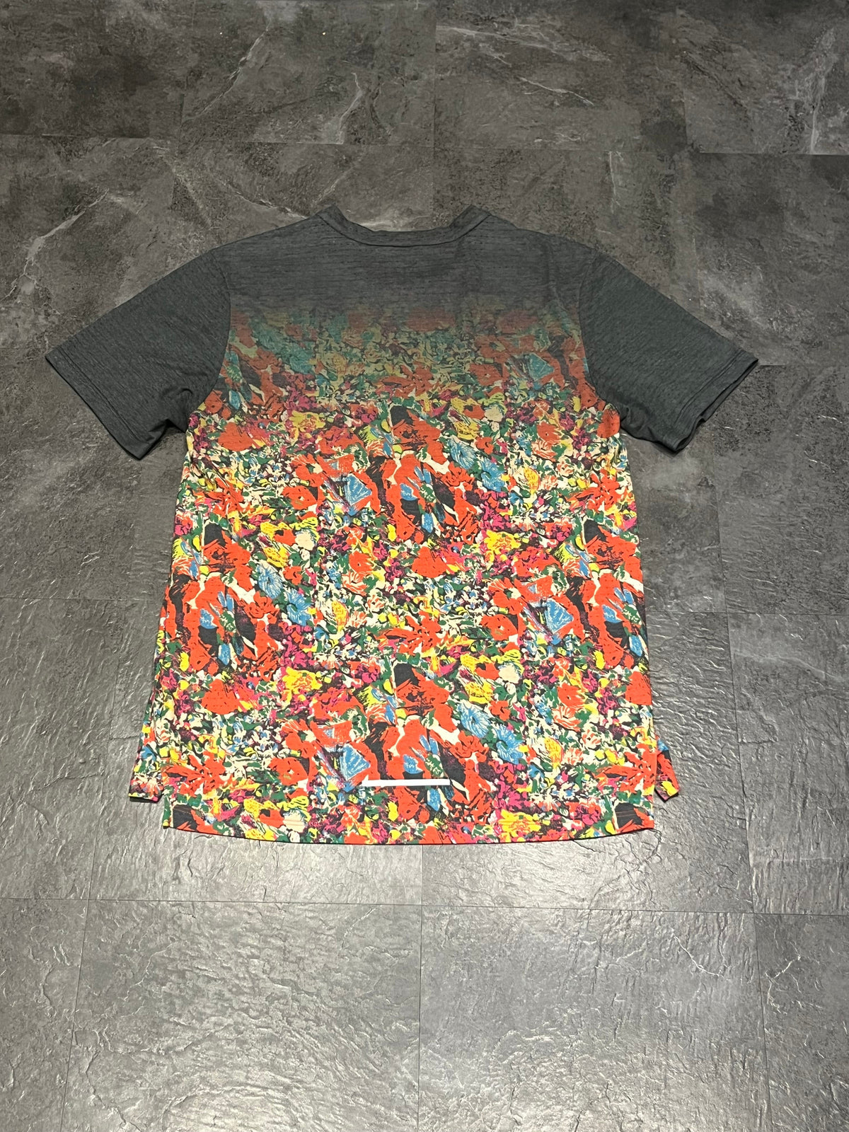 Floral Nike Men’s Dri Fit Miler Running T Shirt