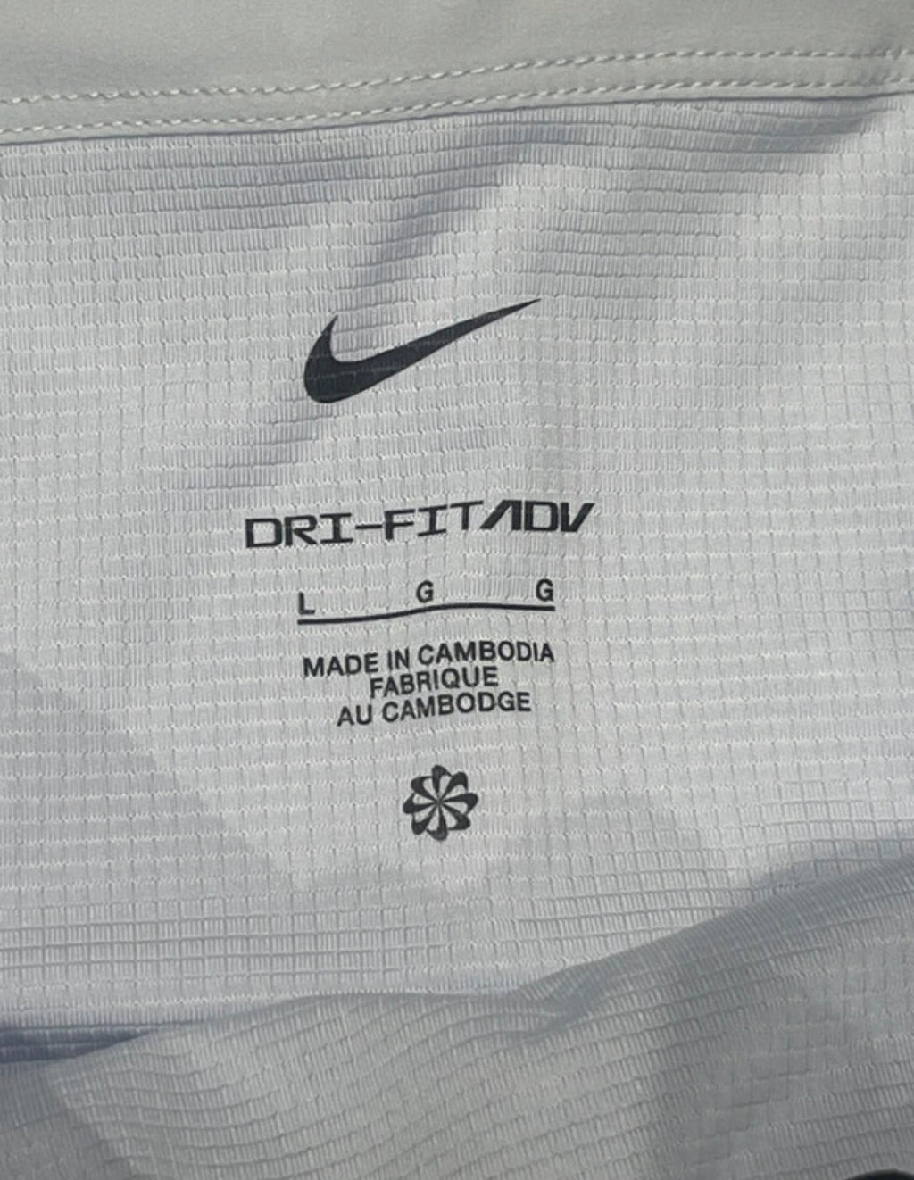 White Nike Men’s Dri Fit ADV Aeroswift Racing Split Shorts