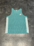 Teal Adidas Men’s Adizero Promo Racing Singlet