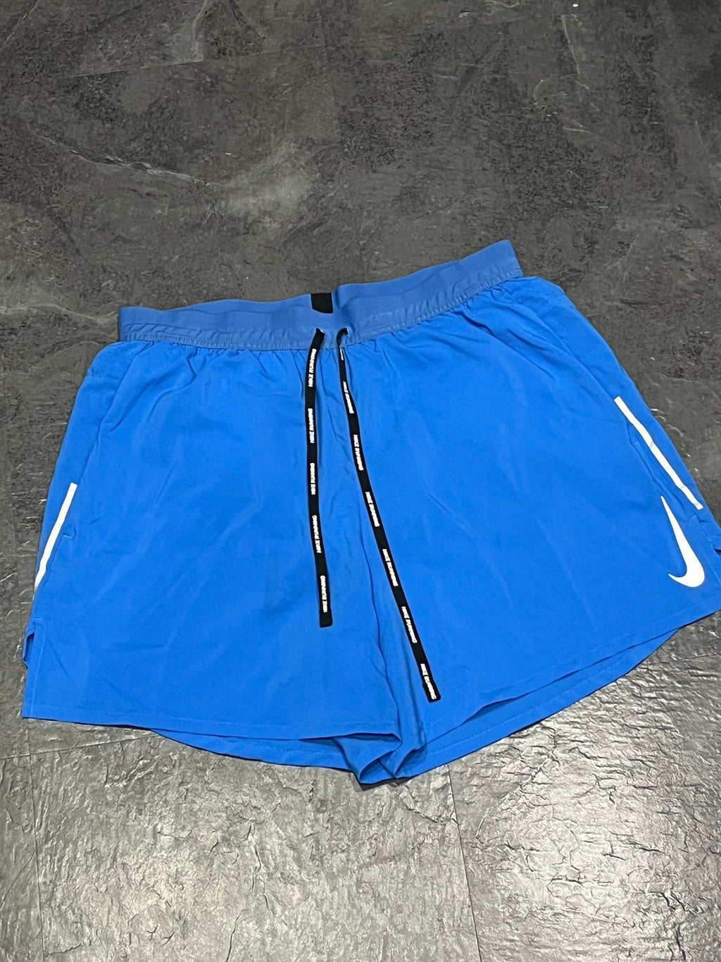 Blue Nike Men’s Dri Fit Flex Stride 5” Brief Lined Running Shorts