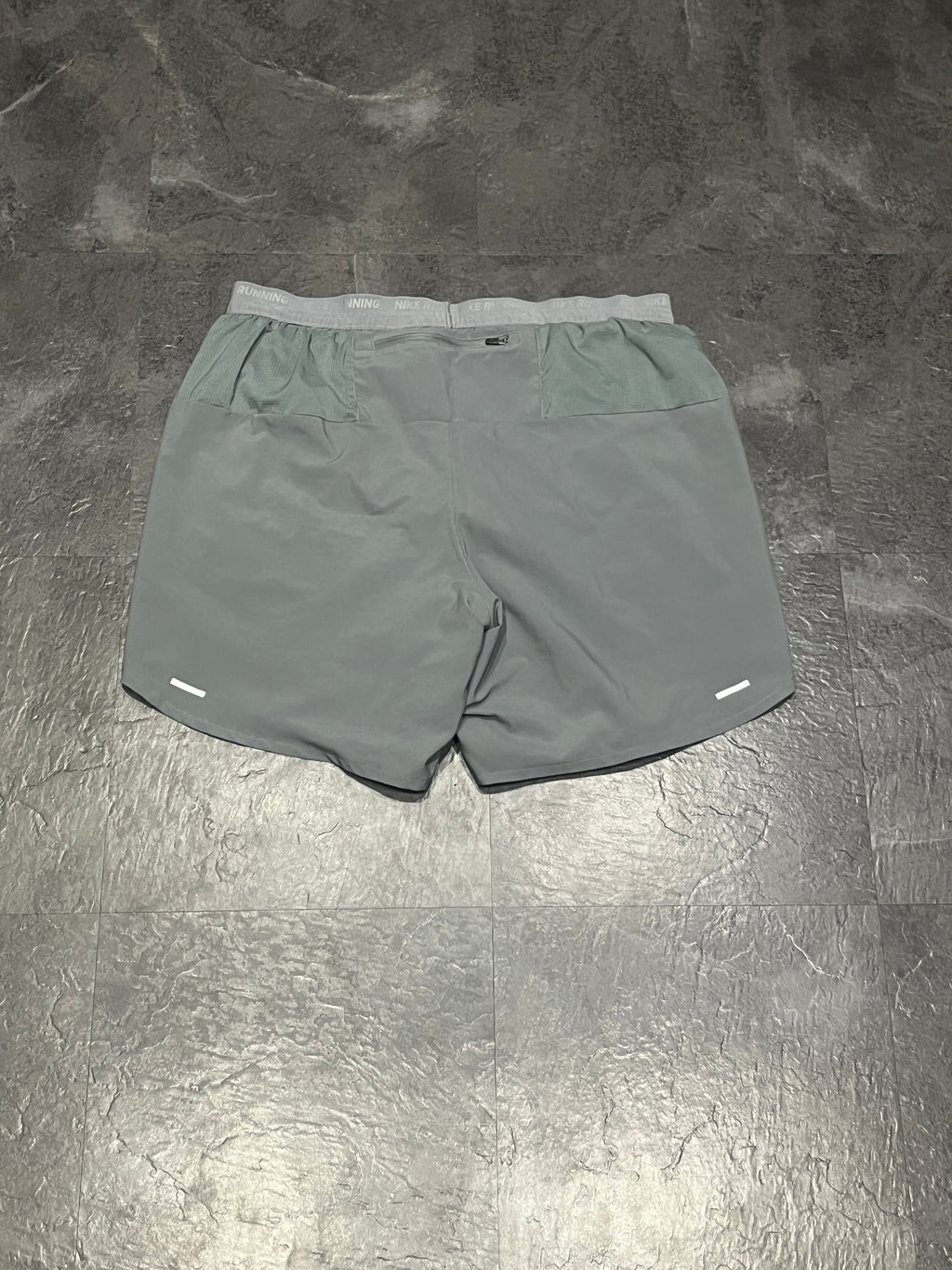 Grey Nike Men’s Dri Fit Flex Stride 7” Brief Lined Running Shorts