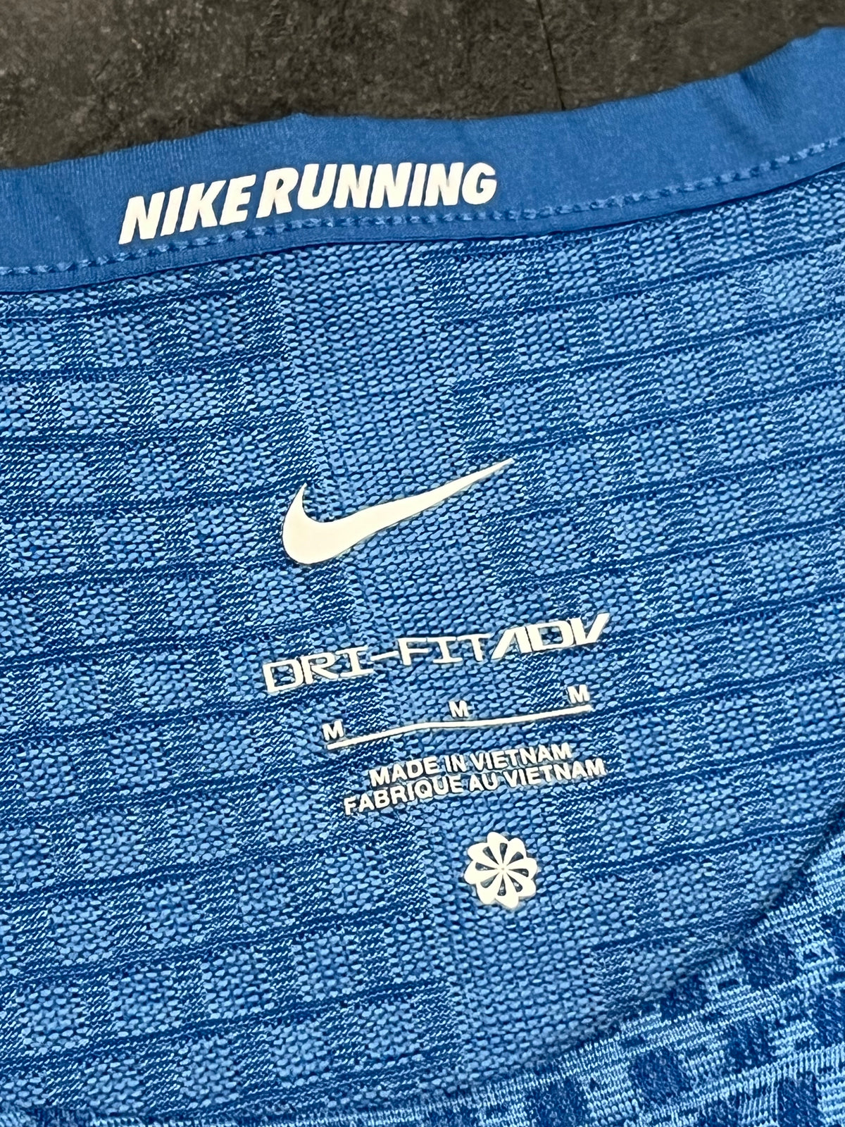 Blue Nike Dri Fit ADV Running T Shirt ￼