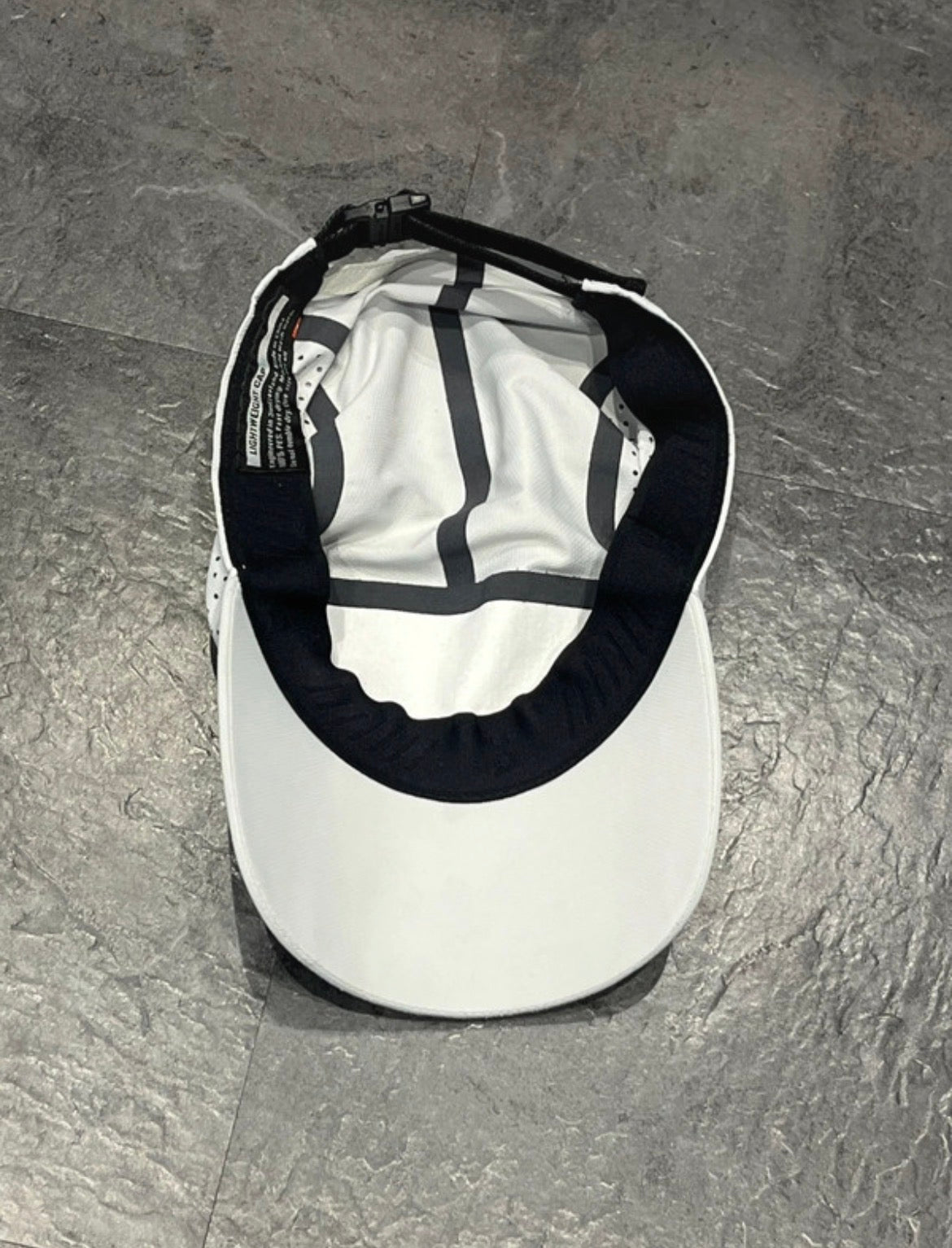 Light Grey On Running Lightweight Running Cap