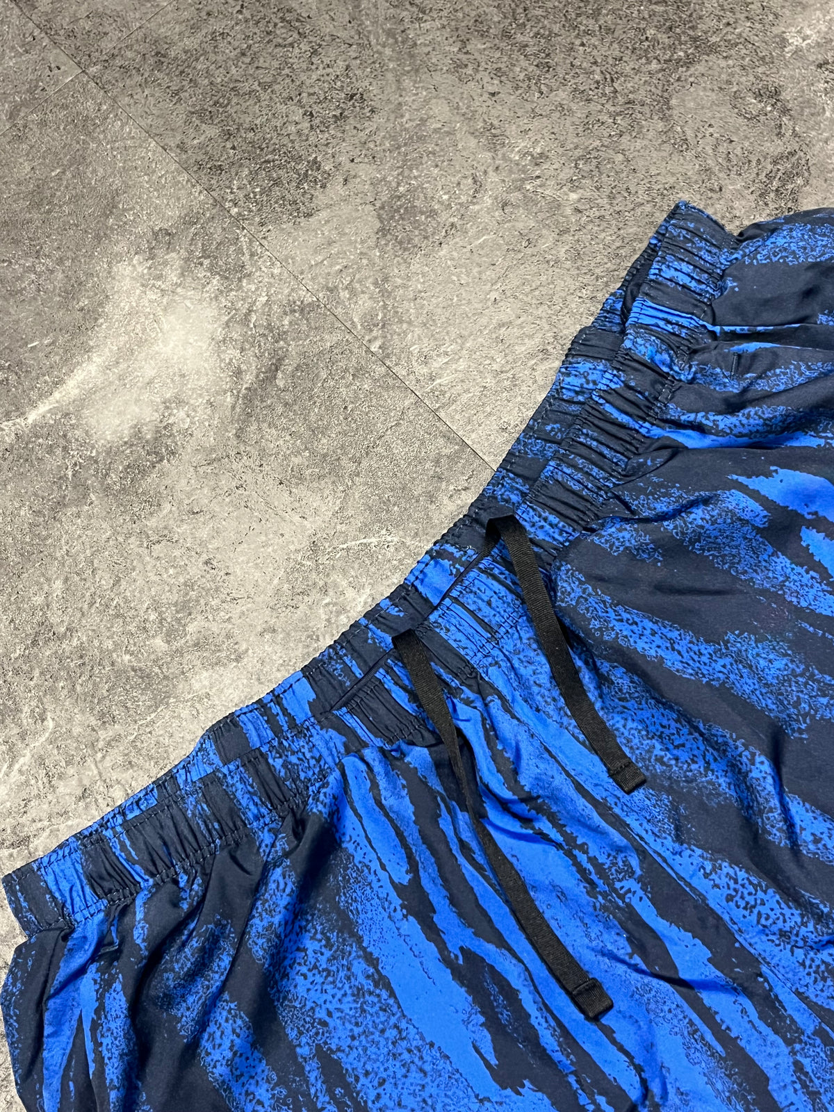 Blue/Black Nike Men’s Dri Fit Challenger Wild 7” Brief Lined Running Shorts