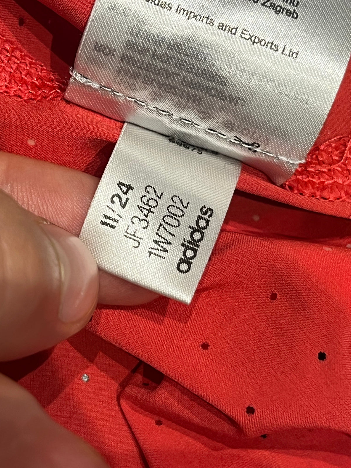 Red Adidas Adizero Men’s Promo Racing Singlet