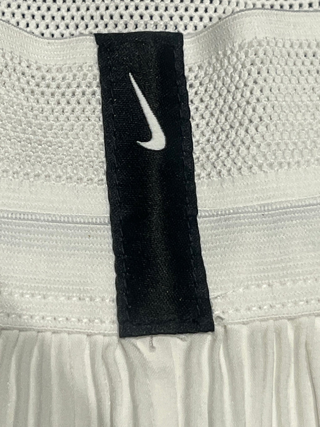 White Nike Women’s Dri Fit ADV Aeroswift 3” Racing Split Shorts