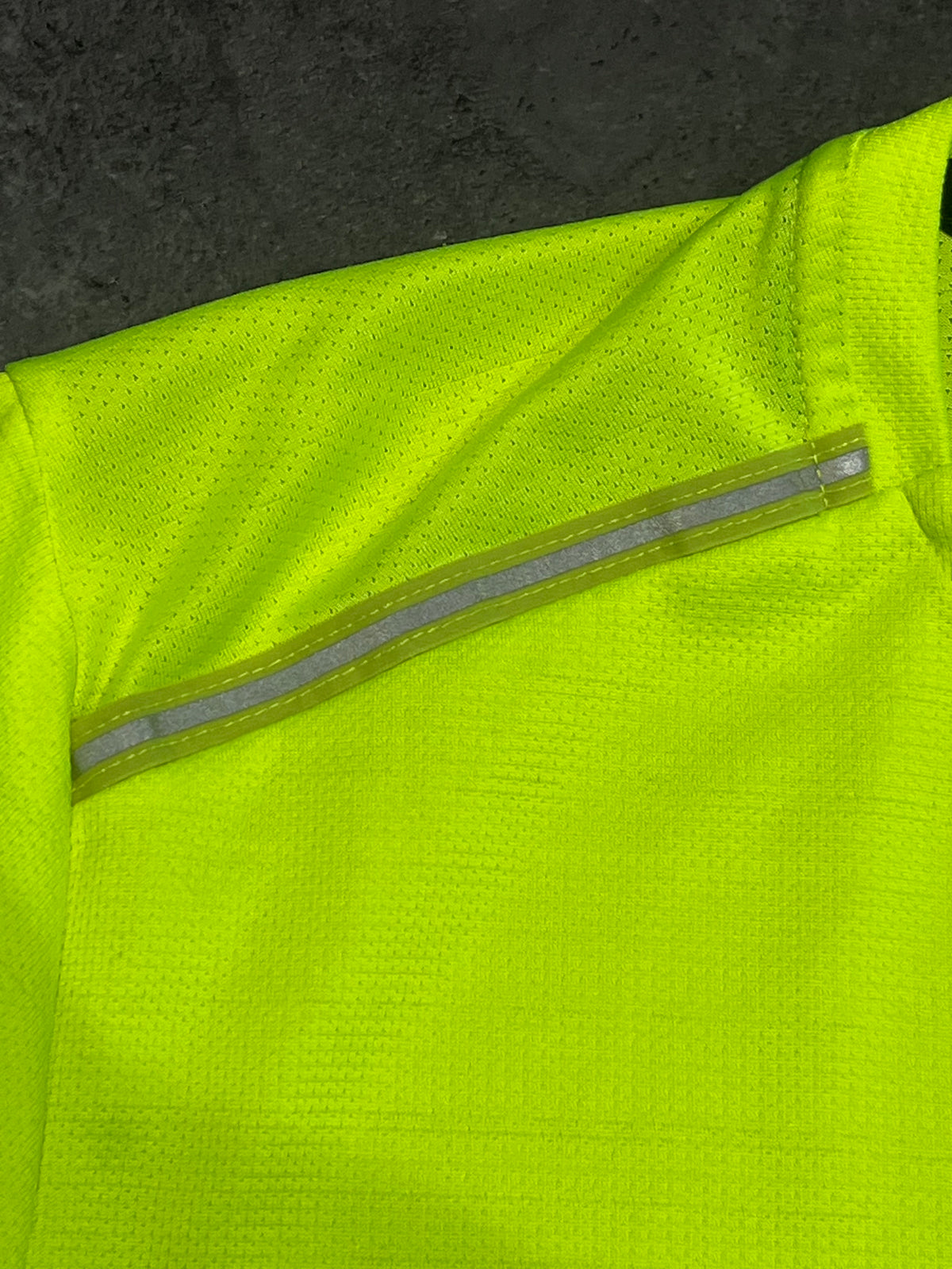 Neon Nike Men’s Dri Fit Miler Long Sleeve Running Top
