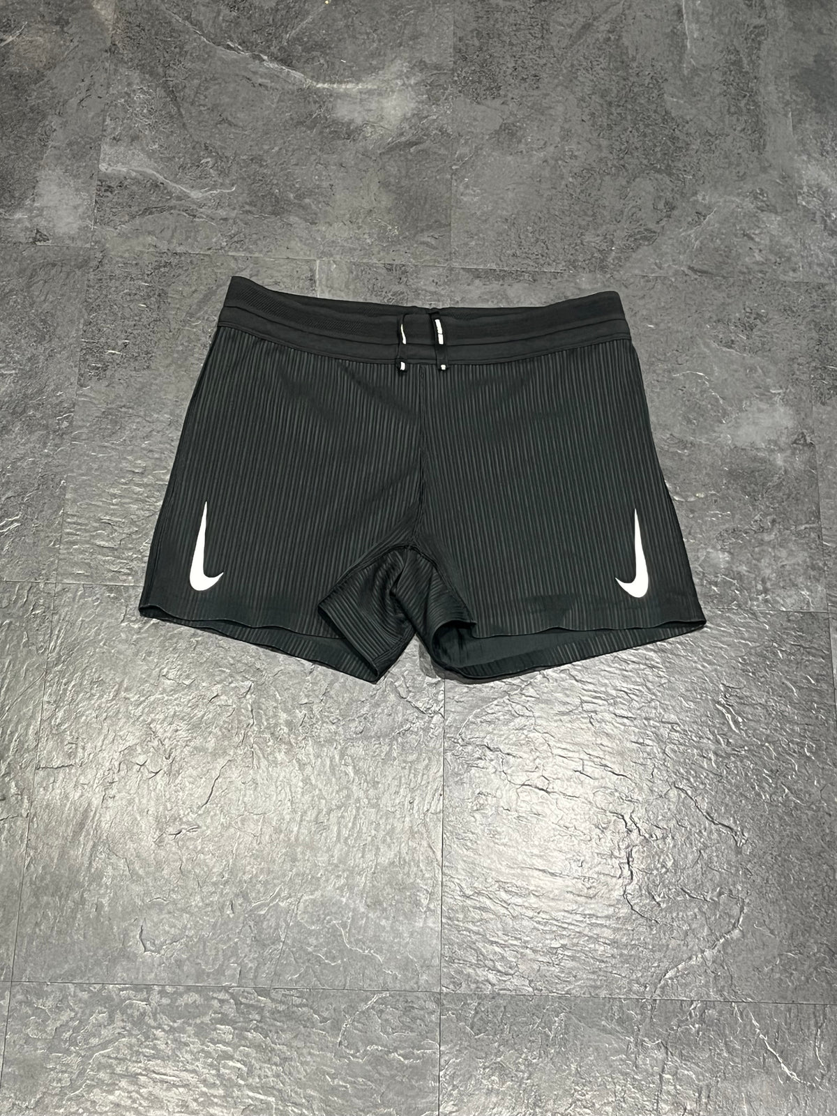 Black/White Nike Women’s Aeroswift Racing 1/2 Tights