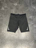 Black Nike Mens Aeroswift Racing 1/2 Tights