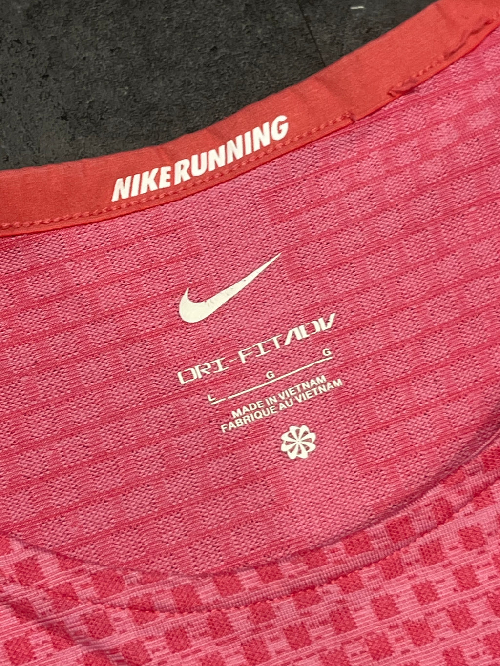 Pink Nike Men’s Dri Fit ADV Running T Shirt