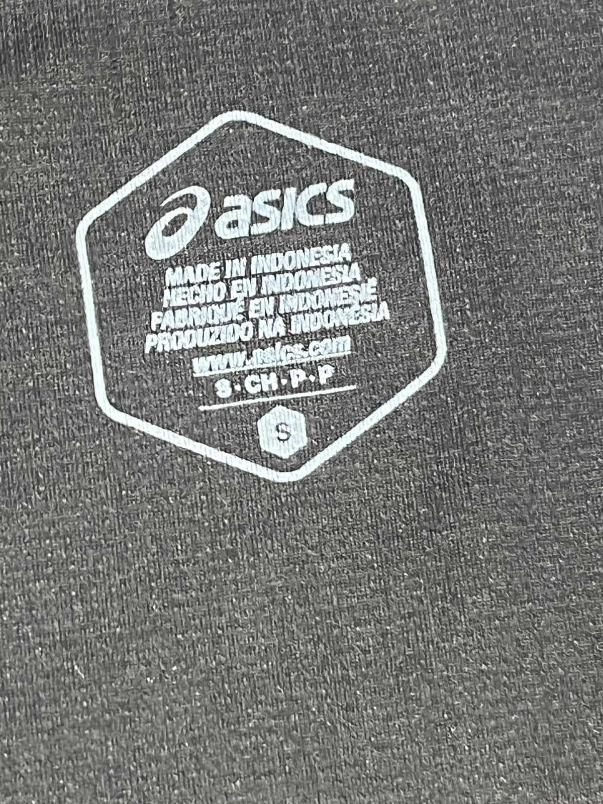 Black/Grey Asics Men’s Icon 1/4 Zip Running Top