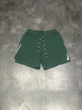 Green Nike Men’s Dri Fit Flex Stride 7” Brief Lined Running Shorts