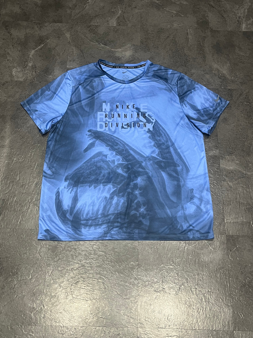 Blue Nike Men’s Dri Fit Running Division T Shirt