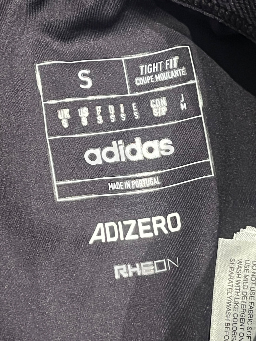 Purple Adidas Adizero Men’s Promo Pro Elite Rheon 1/2 Tights