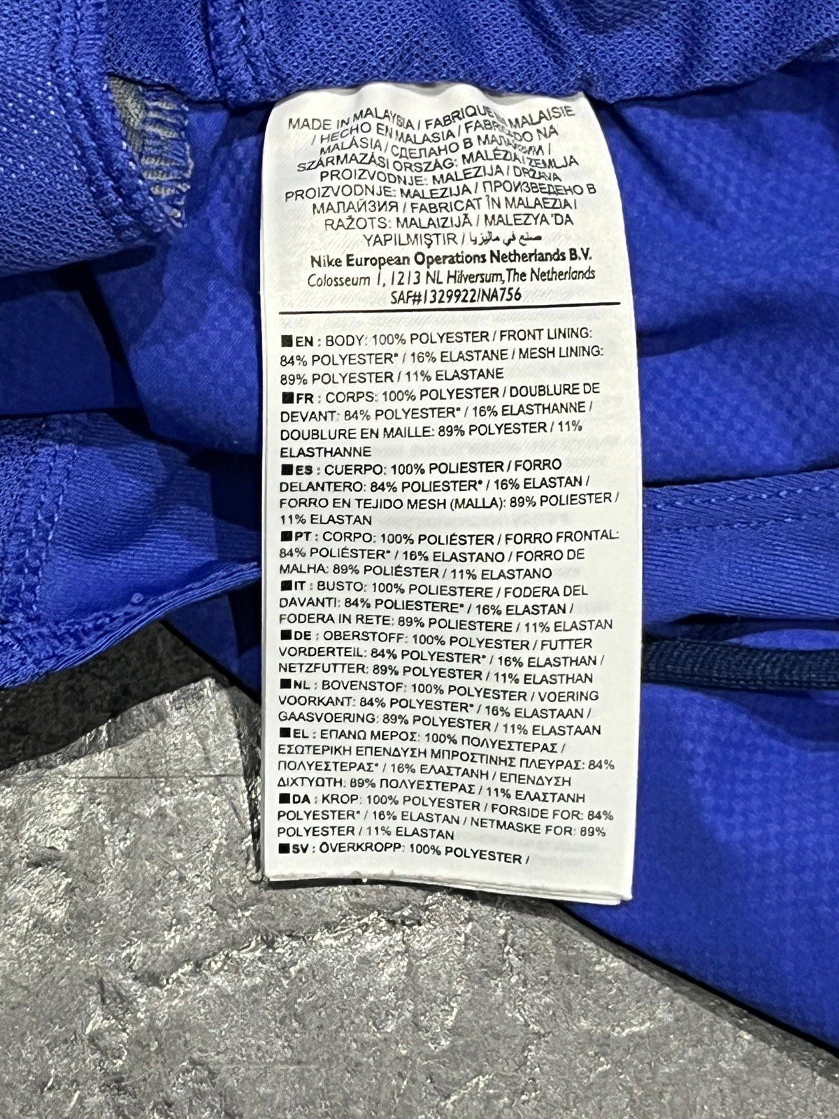 Royal Blue Nike Men’s Dri Fit Aeroswift 5” Brief Lined Running Shorts