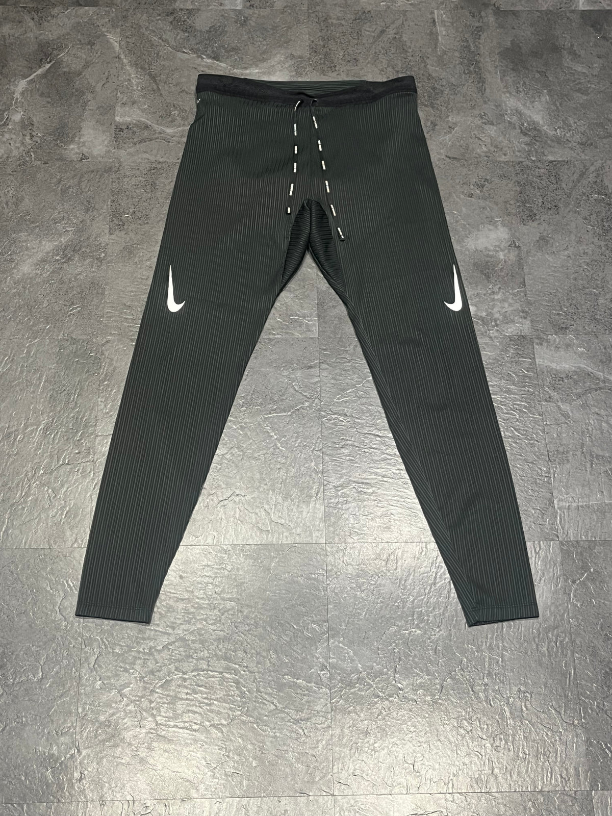 Black Nike Men’s Dri Fit ADV Aeroswift Racing Tights