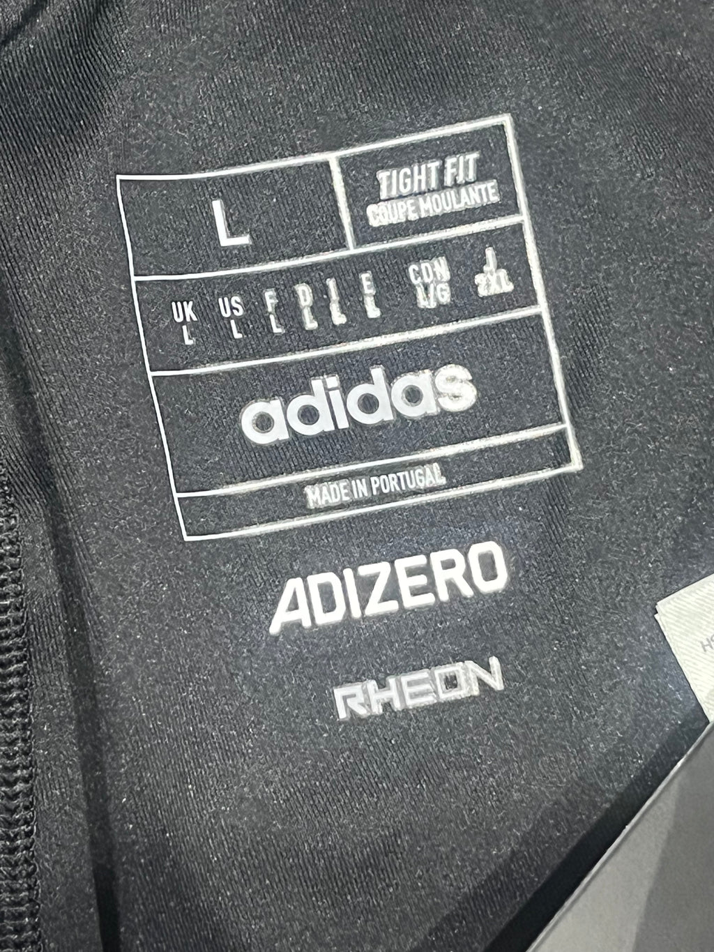 Black Adidas Men’s Adizero Rheon Racing 1/2 Tights