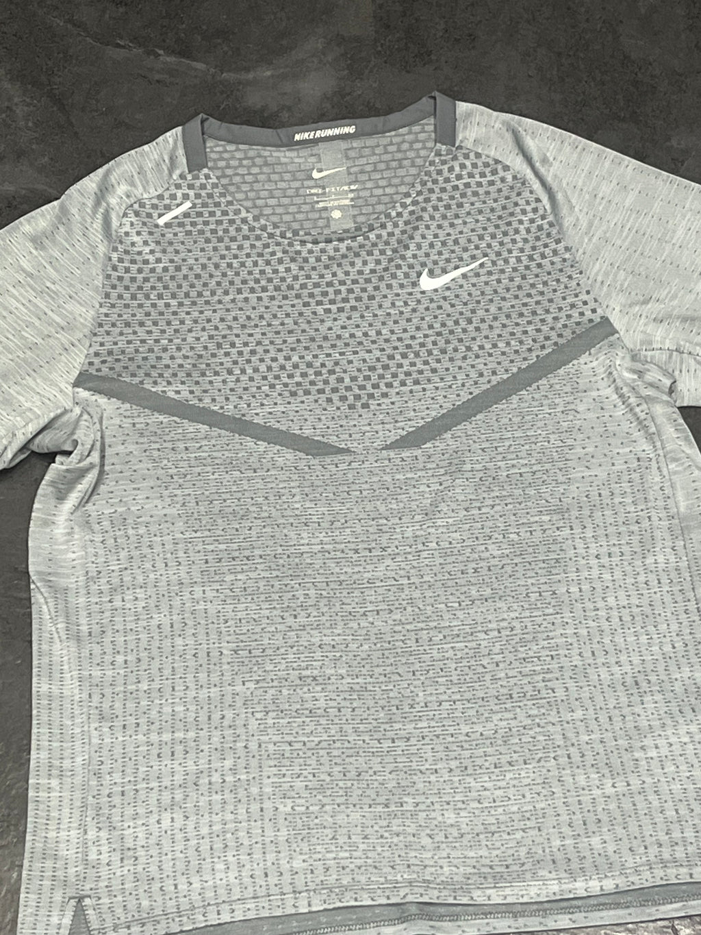 Grey Nike Men’s Dri Fit ADV Running T Shirt