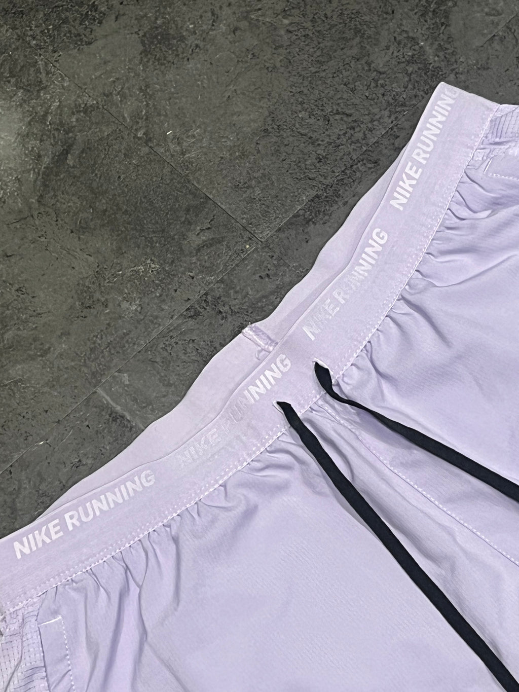 Light Purple Nike Men’s Dri Fit Flex Stride 7” Brief Lined Running Shorts