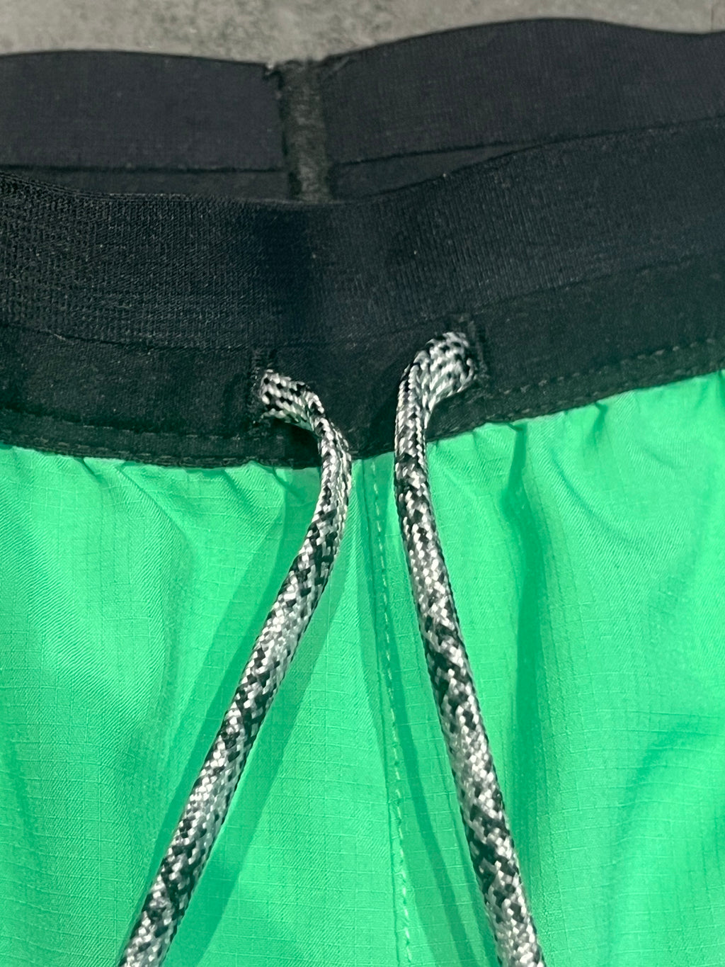 Mint Green & Olive Nike Men’s Dri Fi Trail 5” Brief Lined Running Shorts