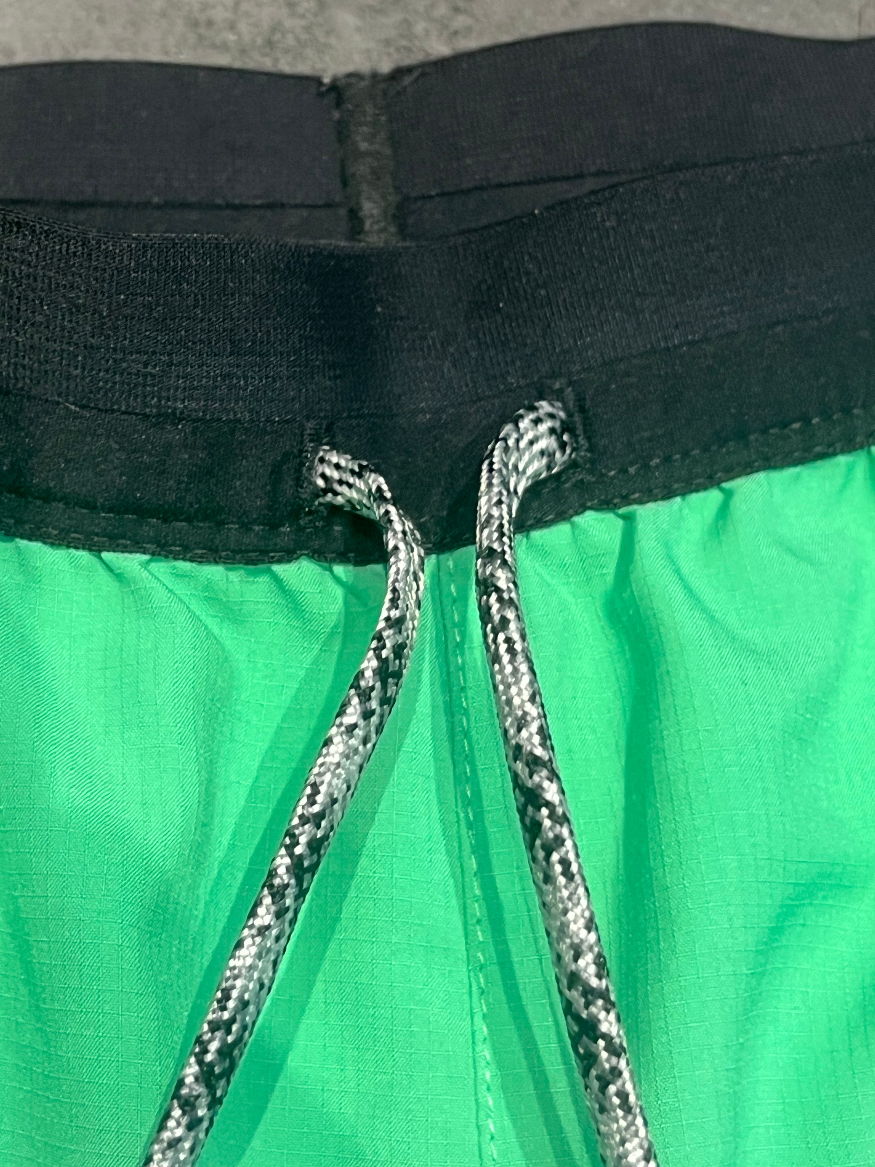 Mint Green & Olive Nike Men’s Dri Fi Trail 5” Brief Lined Running Shorts