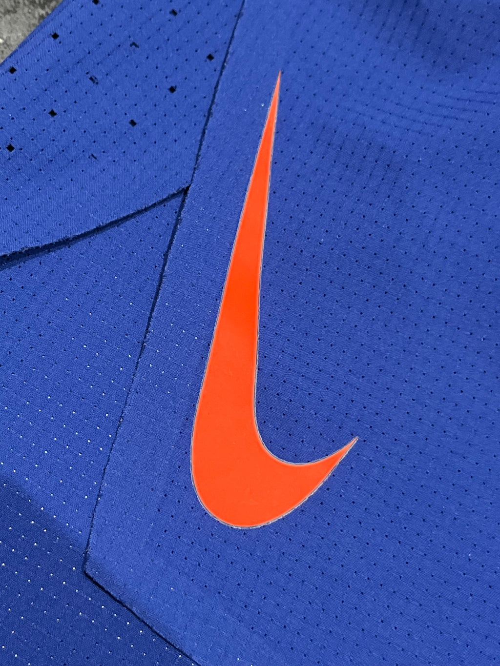 Blue & Orange Nike Men’s Dri Fit ADV Aeroswift 2” Racing Split Shorts