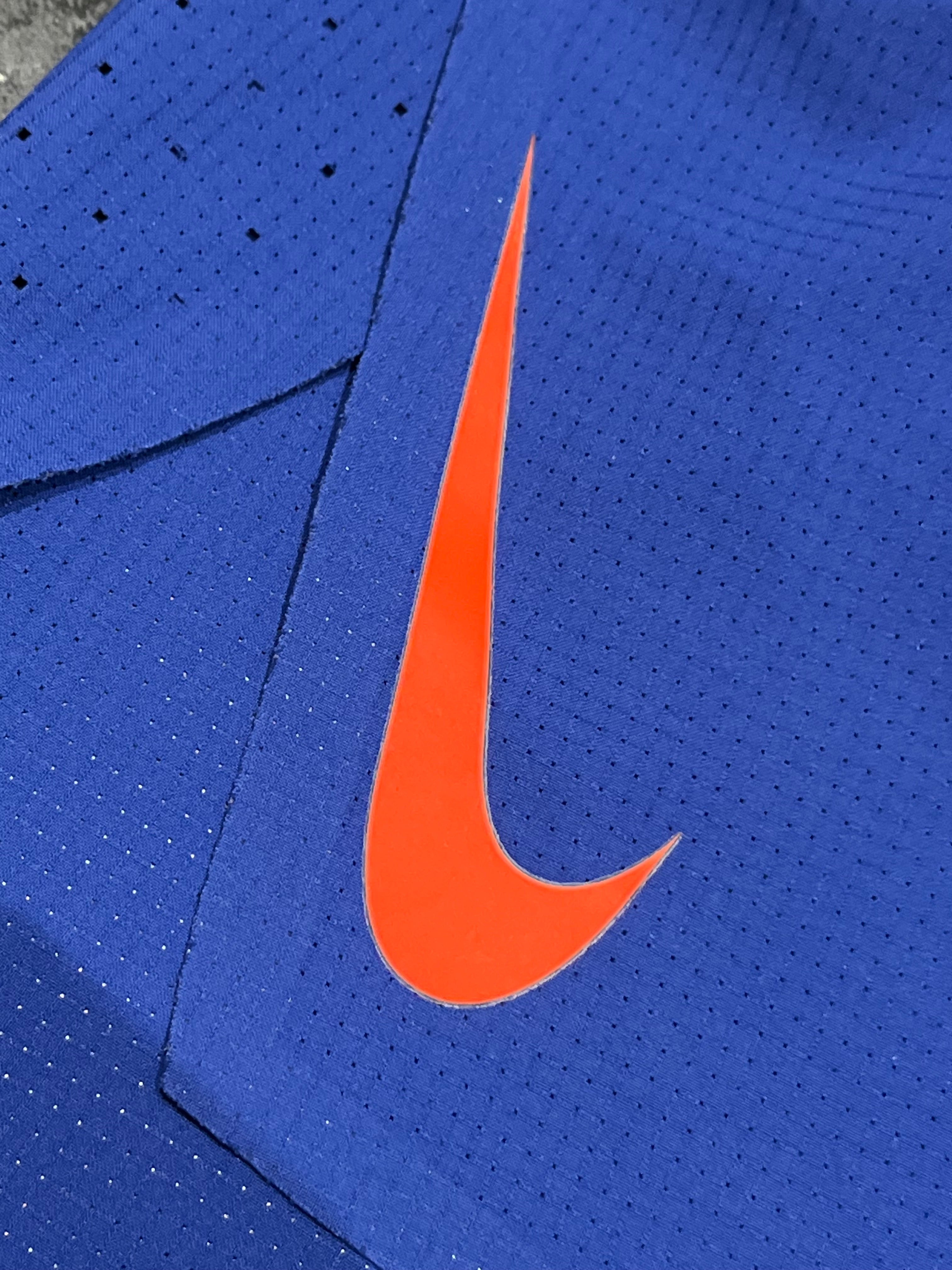 Blue & Orange Nike Men’s Dri Fit ADV Aeroswift 2” Racing Split Shorts