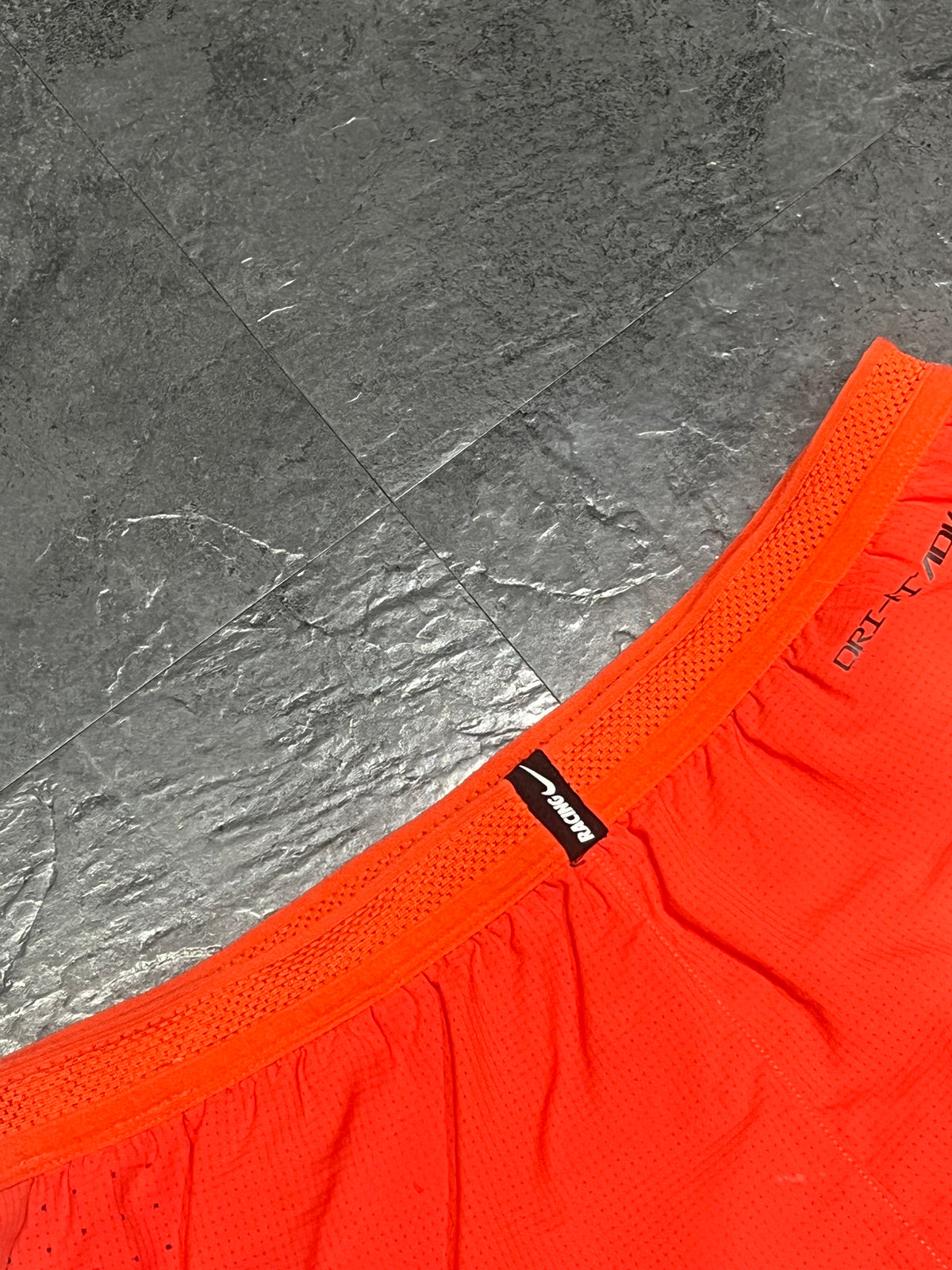 Red & Ghost Green Nike Men’s Dri Fit ADV Aeroswift 2” Racing Split Shorts
