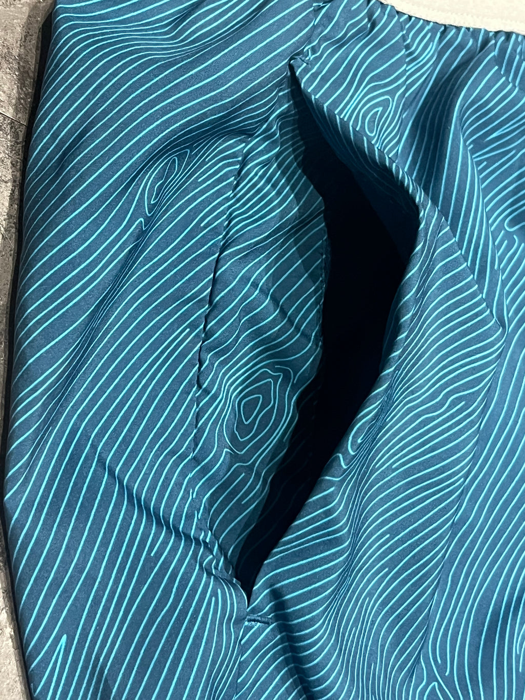 Blue Nike Men’s Dri Fit Trail 5” Brief Lined Running Shorts