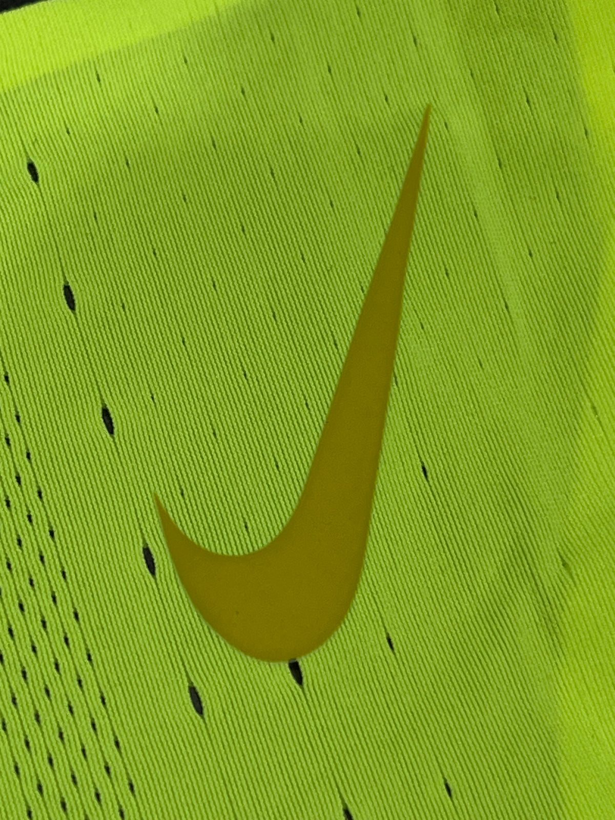 Neon Yellow Nike Men’s Dri Fit ADV Racing Singlet