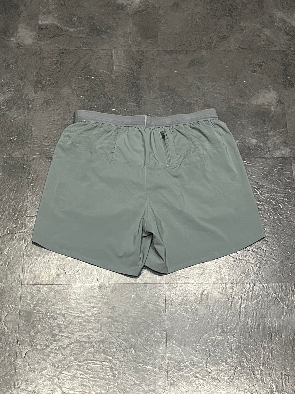 Grey Nike Men’s Dri Fit Flex Stride 5” Brief Lined Running Shorts
