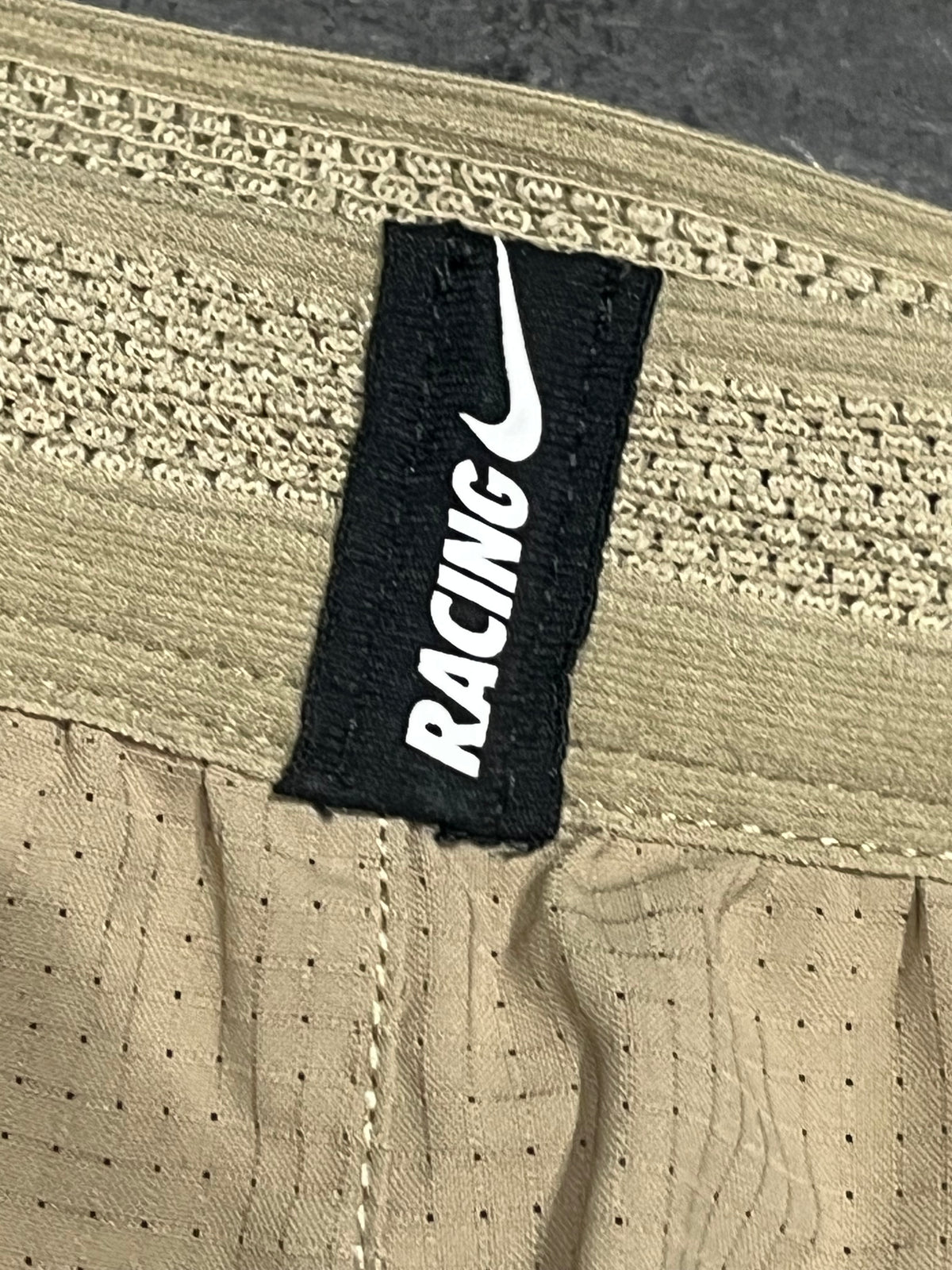 Desert Tan Nike Men’s Dri Fit ADV Aeroswift 2” Racing Split Shorts