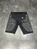 Black Adidas Men’s Adizero Rheon Racing 1/2 Tights