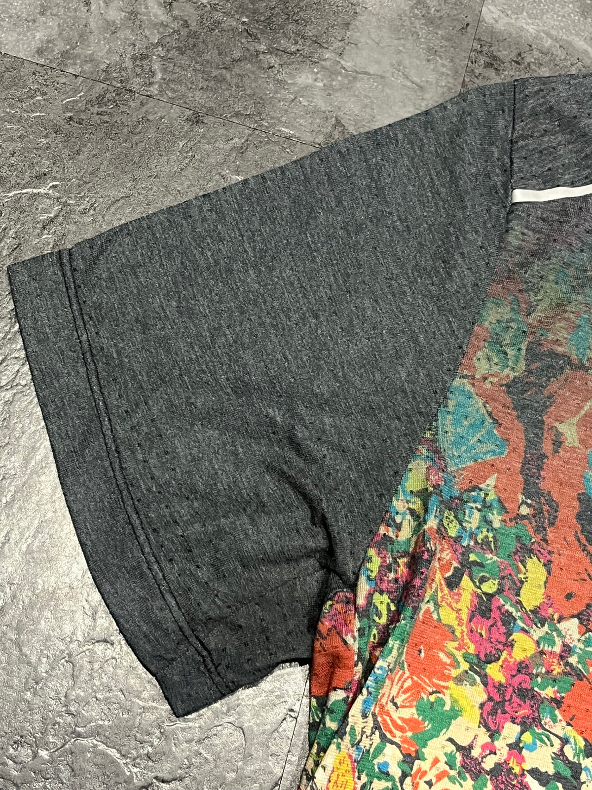 Floral Nike Men’s Dri Fit Miler Running T Shirt