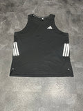 Black/White Adidas Own The Run Racing Singlet
