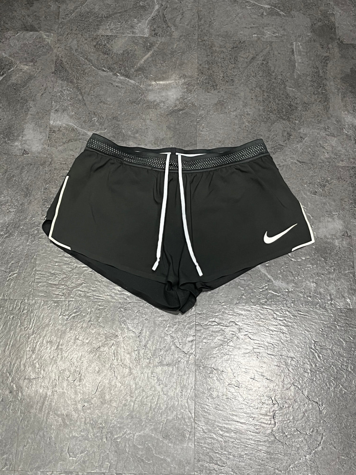 Black Nike Men’s Aeroswift Pro Elite 3” Racing Split Shorts
