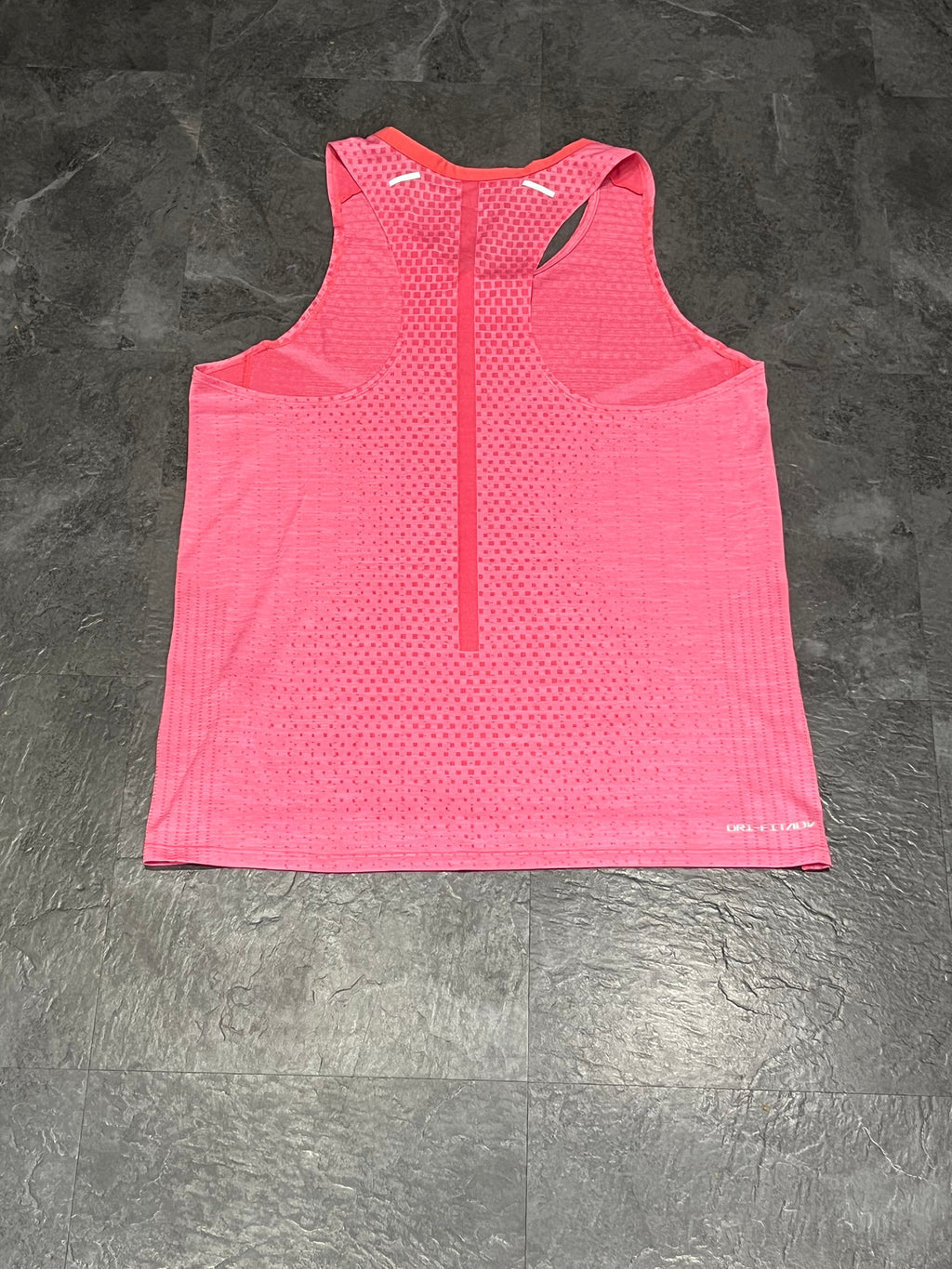 Pink Nike Men’s Dri Fit ADV Running Singlet