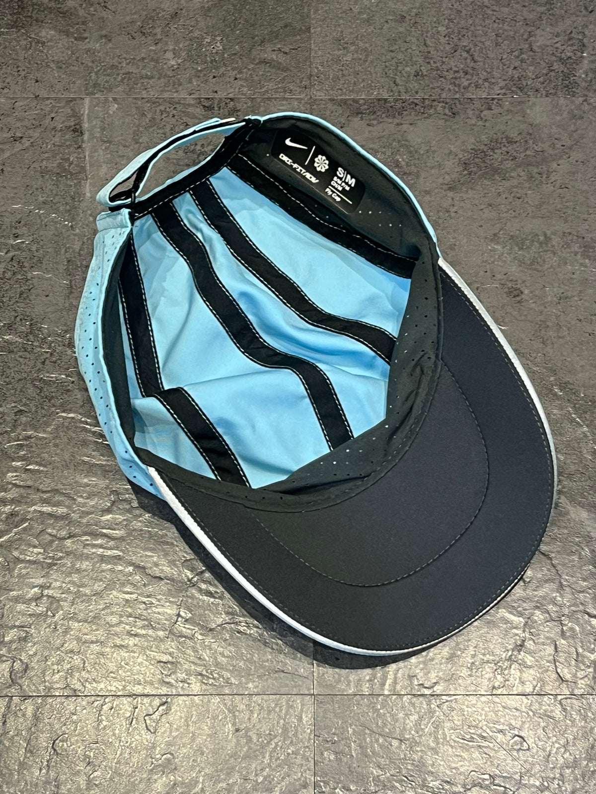 Light Blue Nike Dri Fit ADV Fly Running Cap - Unisex
