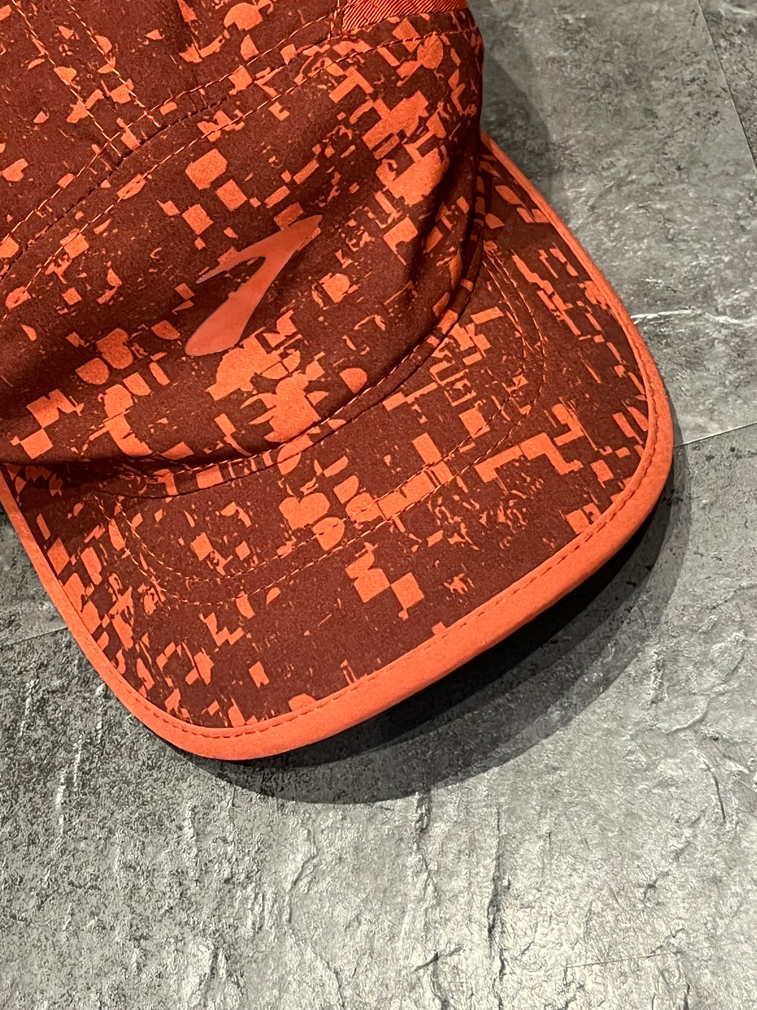 Maroon Brooks Chaser Running Cap