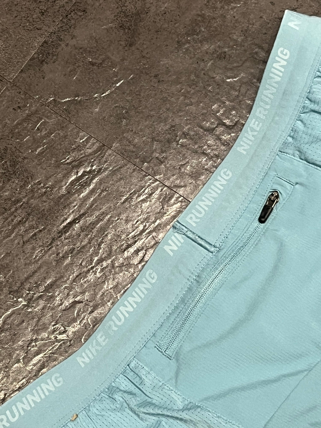 Light Blue Nike Men’s Dri Fit Flex Stride Brief Lined 5” Running Shorts