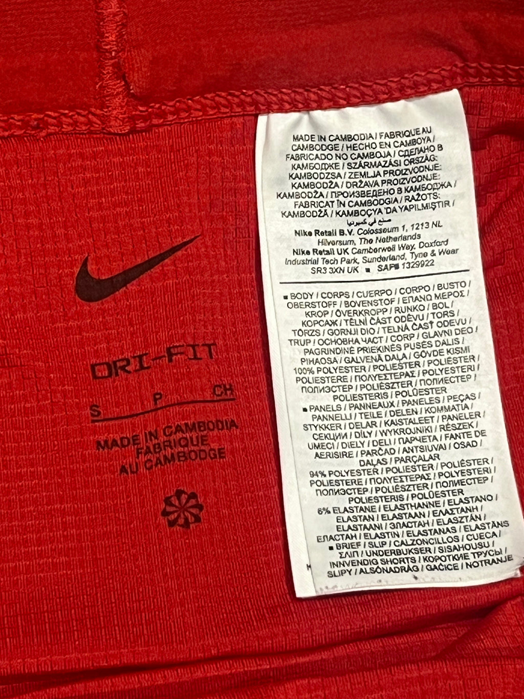 Red Nike Men’s Dri Fit Flex Stride 5” Brief Lined Running Shorts