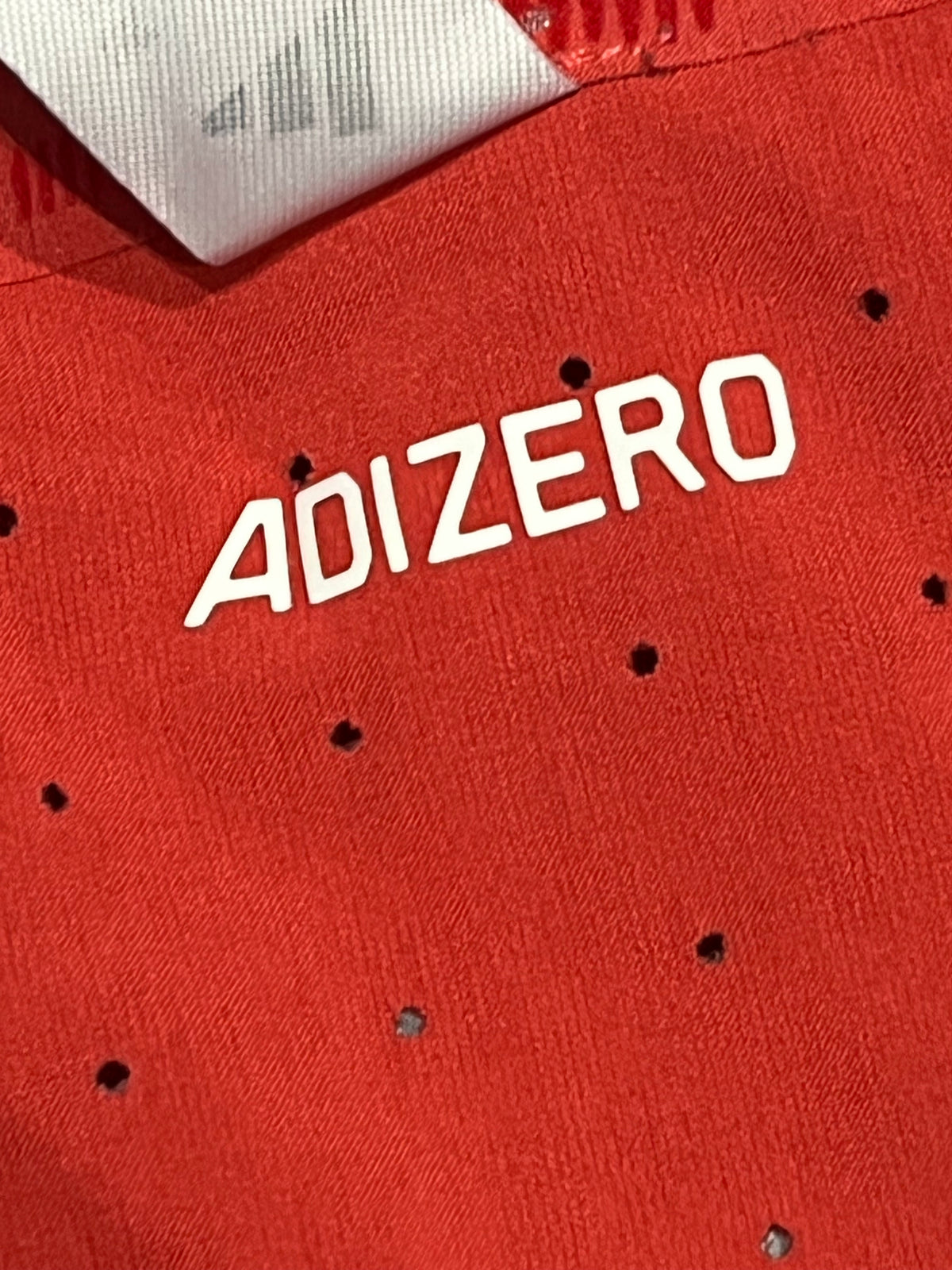Red Adidas Adizero Men’s Promo Racing Singlet