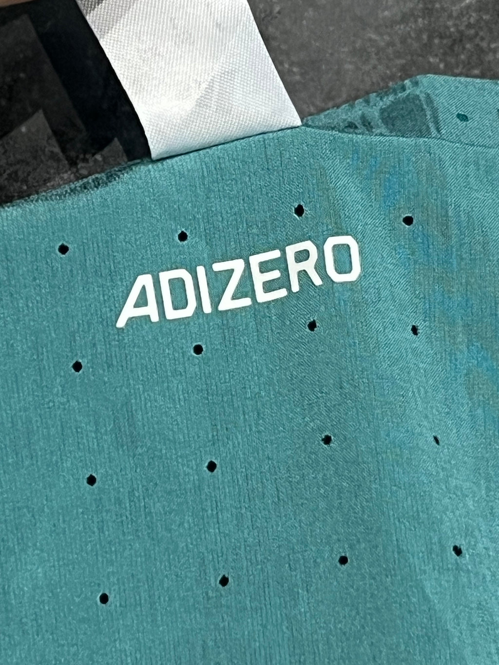 Teal Adidas Men’s Adizero Promo Racing Singlet