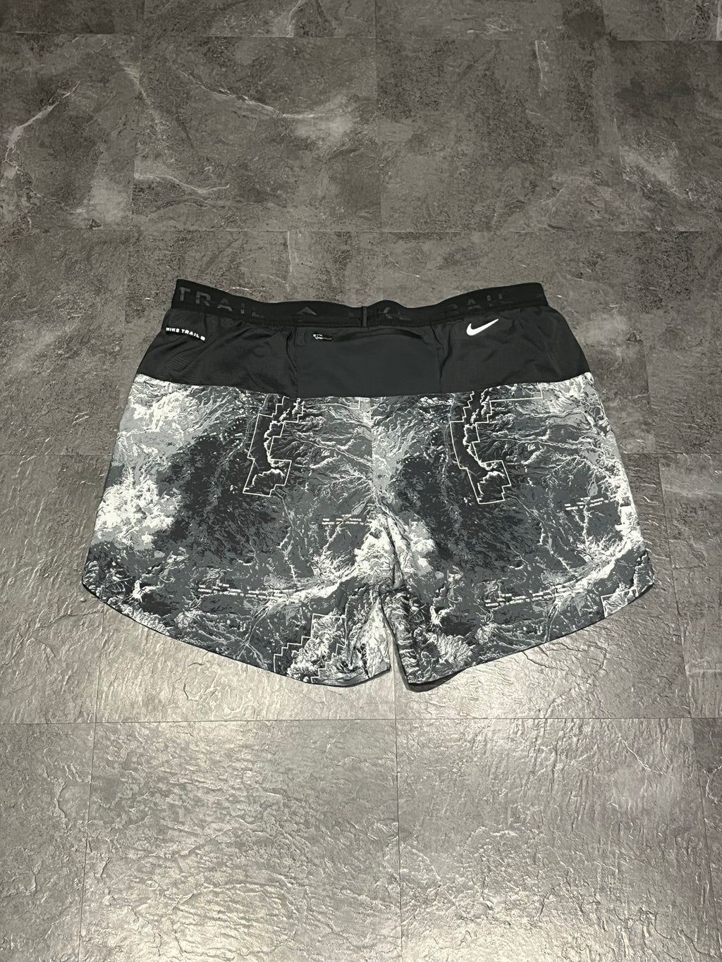 Green Nike Men’s Dri Fit Trail 7” Running Shorts