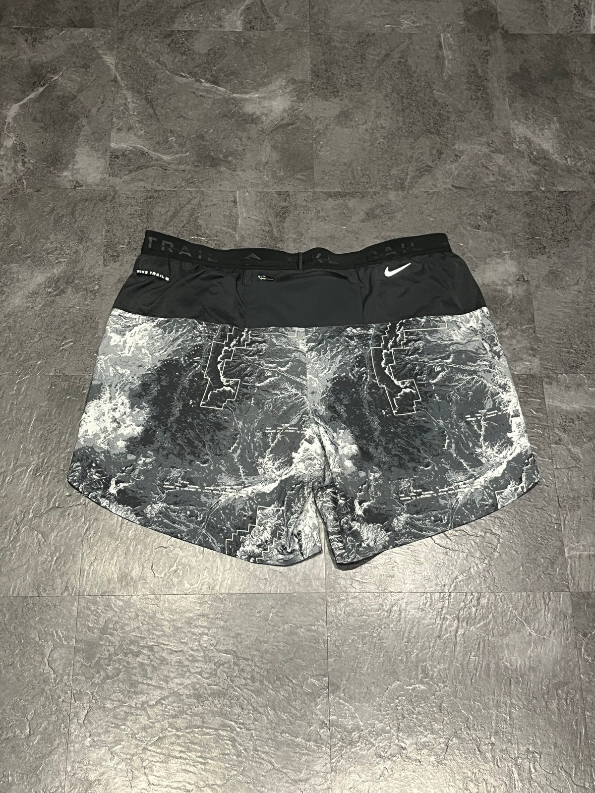 Green Nike Men’s Dri Fit Trail 7” Running Shorts