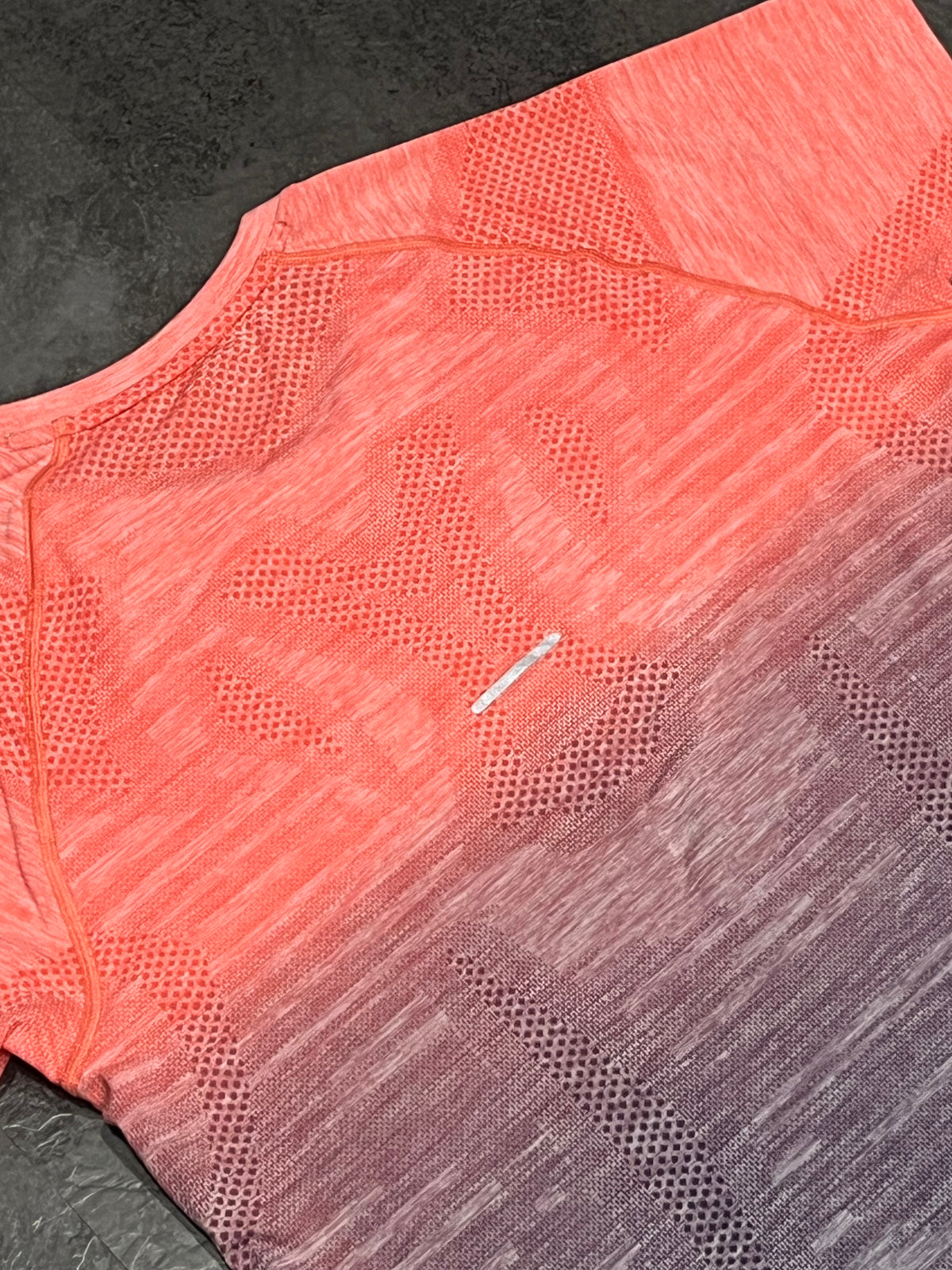 Coral Reef & Purple ASICS Women’s Actibreeze Seamless T Shirt
