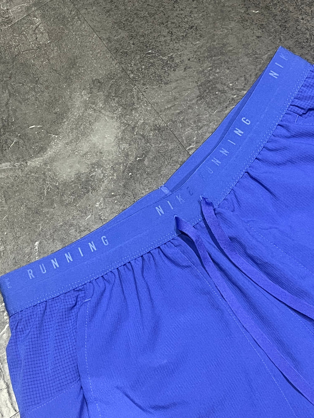 Blue Nike Men’s Dri Fit Stride 5” Brief Lined Running Shorts