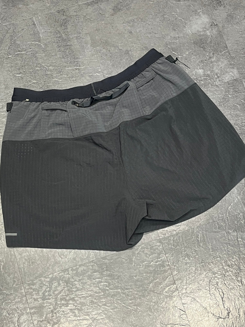 Black Nike Men’s Dri Fit Trail 5” Brief Lined Running Shorts