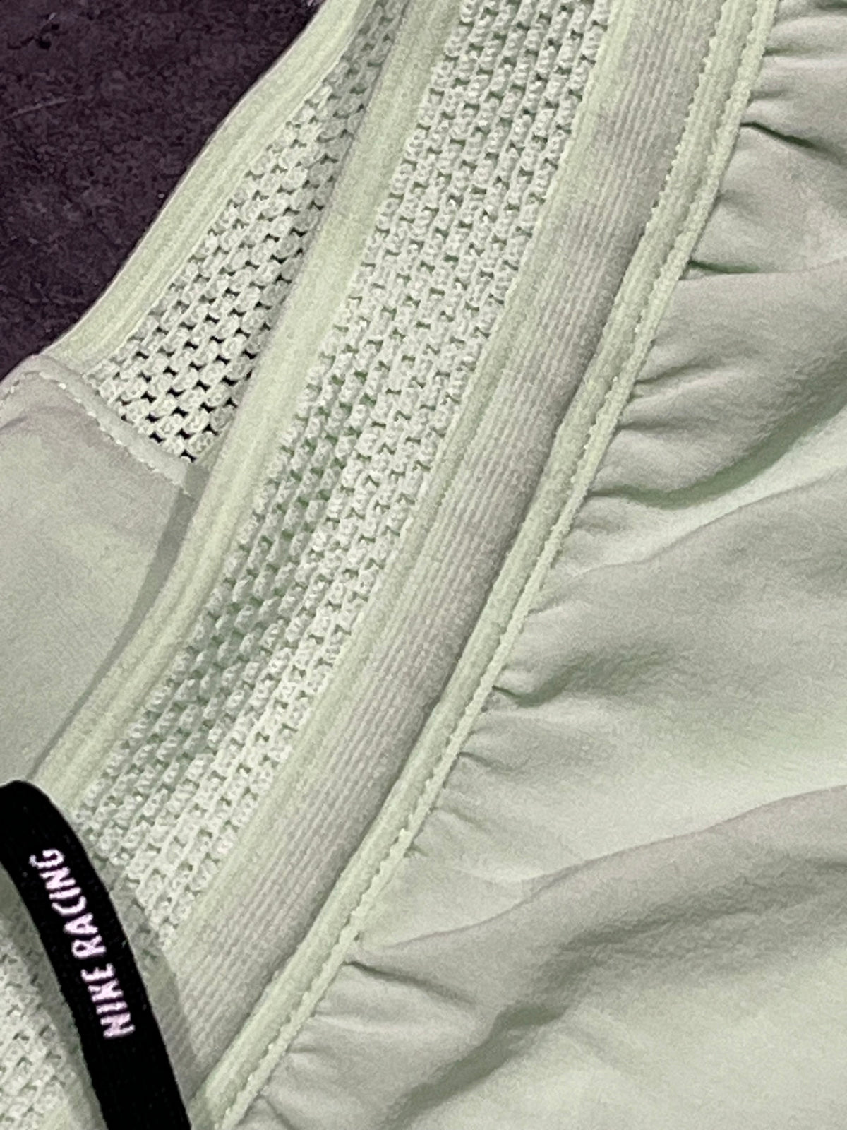 Vapour Green Nike Men’s Dri Fit ADV Aeroswift 4” Racing Split Shorts