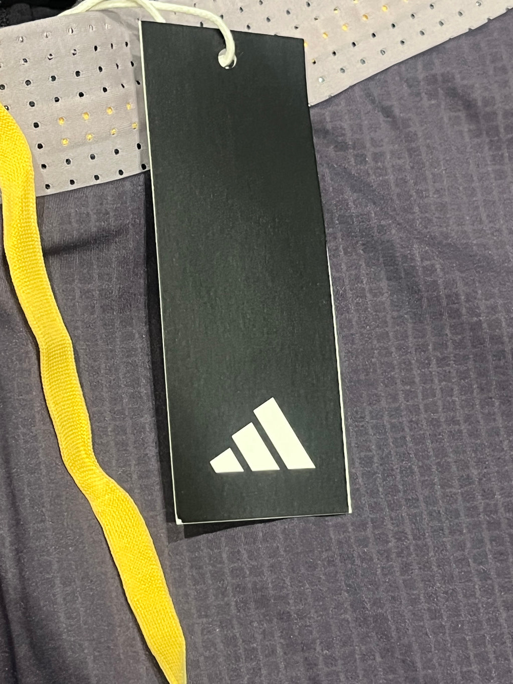 Purple Adidas Men’s Adizero Promo Racing 1/2 Tights
